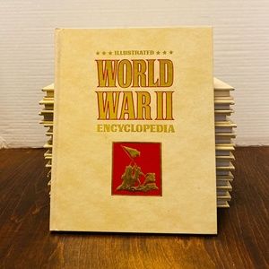 Vintage Illustrated World War II Encyclopedia Volumes 14-24 / 1993 Military Yea